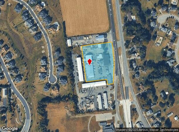  1695 S Dupont Hwy, Saint Georges, DE Parcel Map