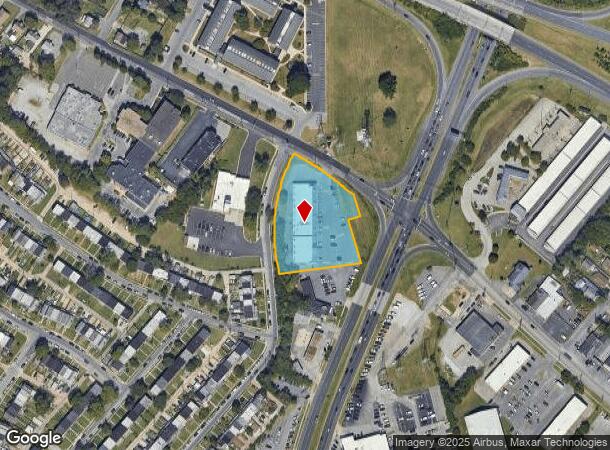 700 Merritt Blvd, Dundalk, MD Parcel Map