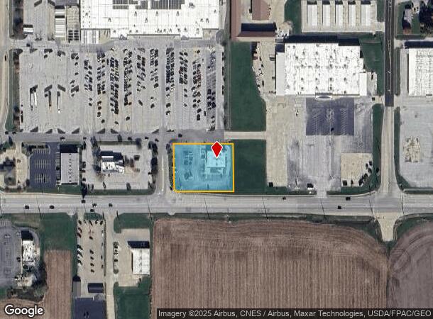 1736 E Jackson St, Macomb, IL Parcel Map