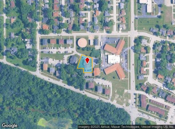 404 E Hickory Rdg, Glenwood, IL Parcel Map