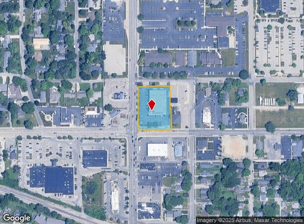  2728 W Jackson St, Muncie, IN Parcel Map