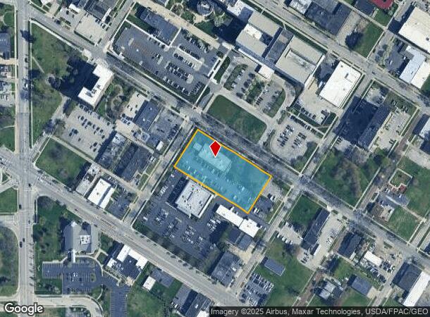 2127 Jefferson Ave, Toledo, OH Parcel Map