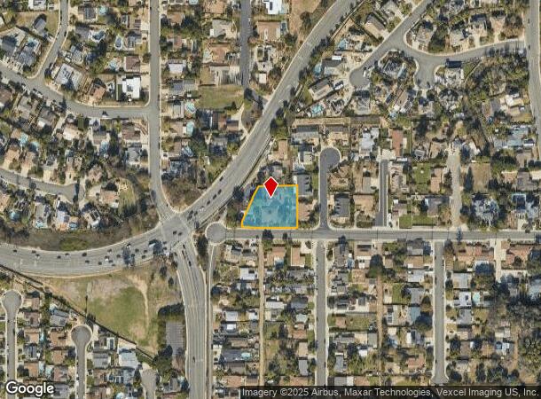 14411 Norwalk Ln, Poway, CA Parcel Map