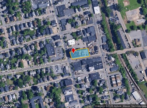 1102 Main St, Brockton, MA Parcel Map