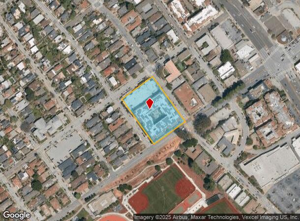 201 Chadbourne Ave, Millbrae, CA Parcel Map