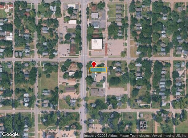 1506 Sw Topeka Blvd, Topeka, KS Parcel Map