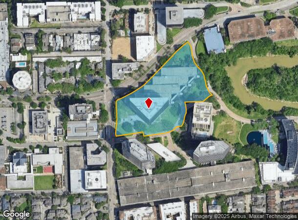  2 Riverway, Houston, TX Parcel Map