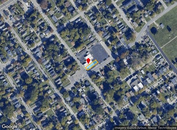  816 Penn St, Jeffersonville, IN Parcel Map