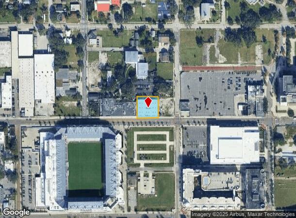  617 W Central Blvd, Orlando, FL Parcel Map