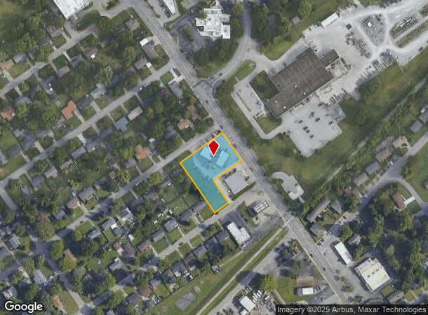  1209 Eastern Blvd, Clarksville, IN Parcel Map