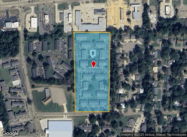  345 Woodstone Rd, Clinton, MS Parcel Map