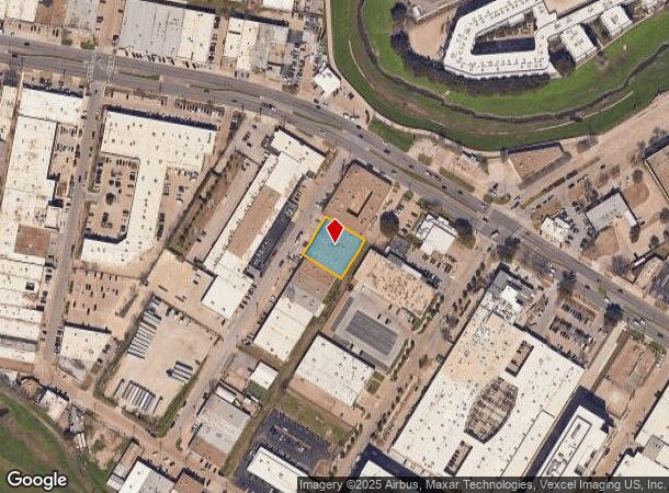 166 Express St, Dallas, TX Parcel Map