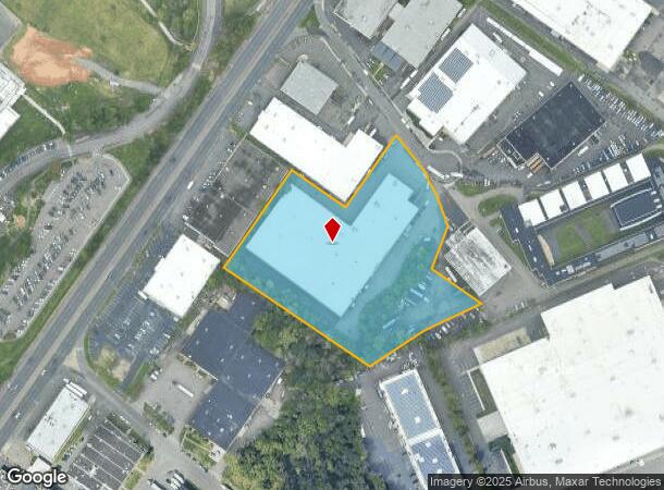  1050 Edward St, Linden, NJ Parcel Map
