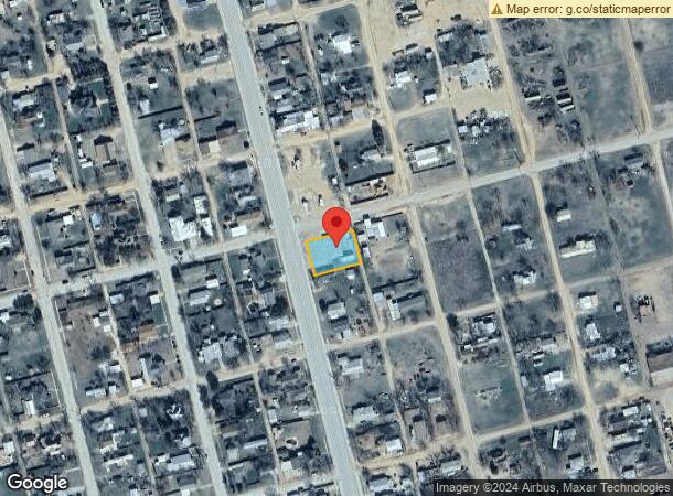  247 N Central Ave, Hamlin, TX Parcel Map