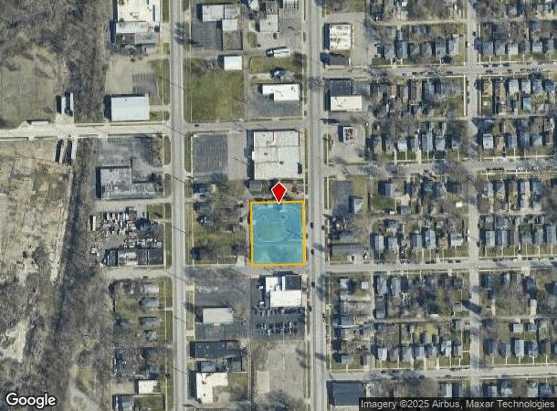  2717 S Michigan St, South Bend, IN Parcel Map