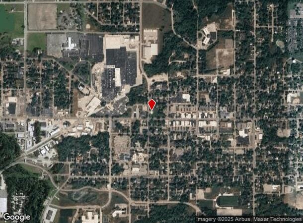 6050 S Taxiway D, Fremont, MI Parcel Map