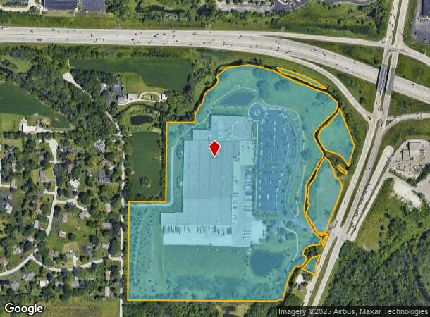 W231n1013 Highway 164, Waukesha, WI Parcel Map