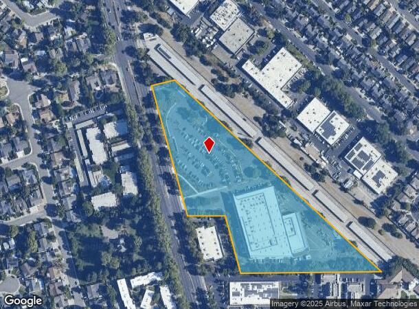  2350 Santa Rita Rd, Pleasanton, CA Parcel Map