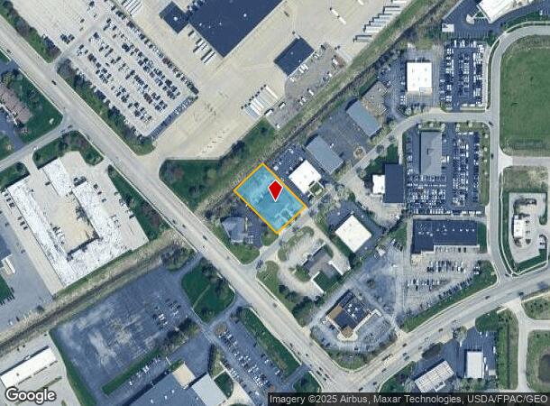 1677 Lance Pointe Rd, Maumee, OH Parcel Map