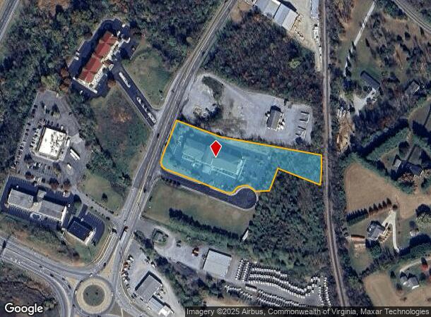  3200 Lee Hwy, Troutville, VA Parcel Map