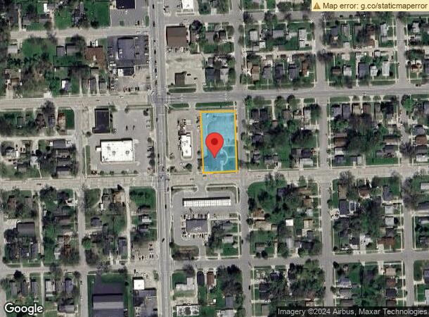  1617 23Rd St, Port Huron, MI Parcel Map