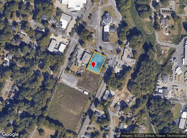 109 W 8Th Ave, Gastonia, NC Parcel Map