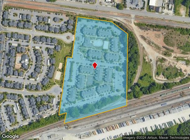  3608 Clifton Rd, Greensboro, NC Parcel Map