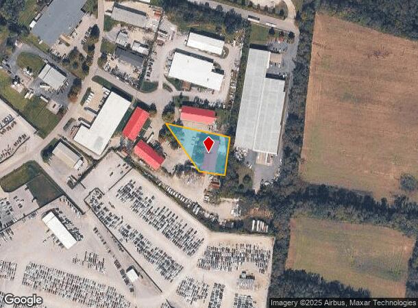  5816 Kingpost Ct, Lexington, KY Parcel Map