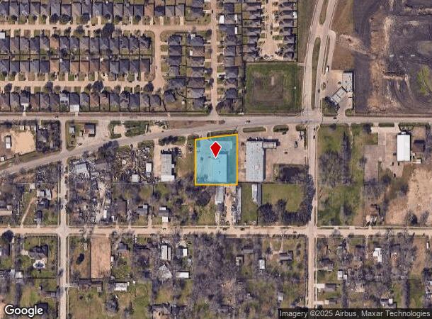 4712 Almeda Genoa Rd, Houston, TX Parcel Map