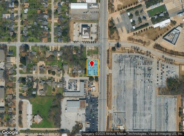  620 N Collins St, Arlington, TX Parcel Map