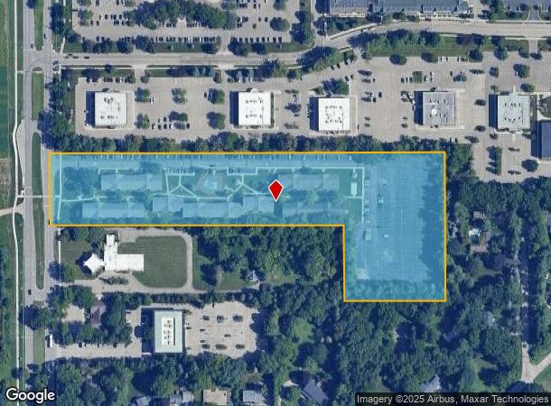  4630 S Hagadorn Rd, East Lansing, MI Parcel Map