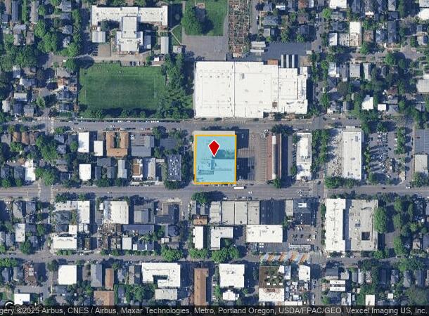  2625 E Burnside St, Portland, OR Parcel Map