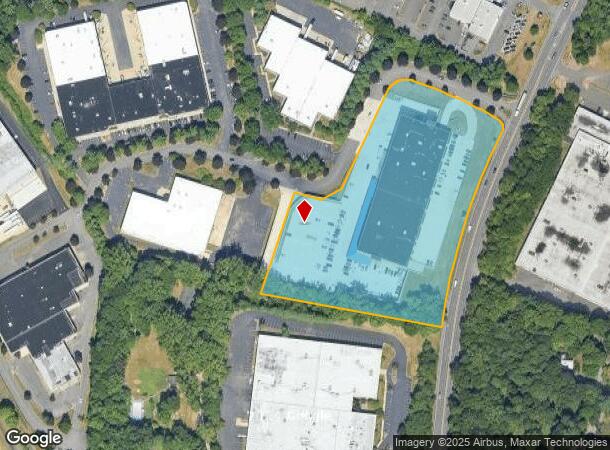  100 Corporate Dr, Blauvelt, NY Parcel Map