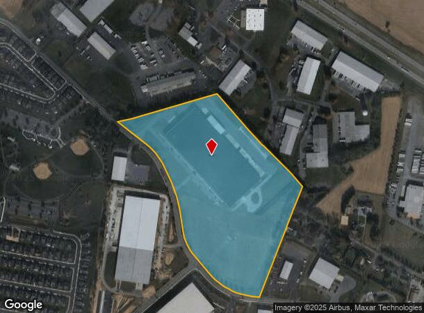  1055 N Strickler Rd, Mount Joy, PA Parcel Map