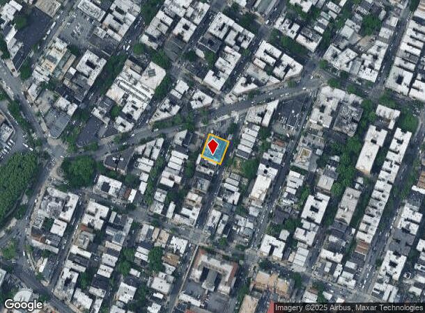  2321 Belmont Ave, Bronx, NY Parcel Map