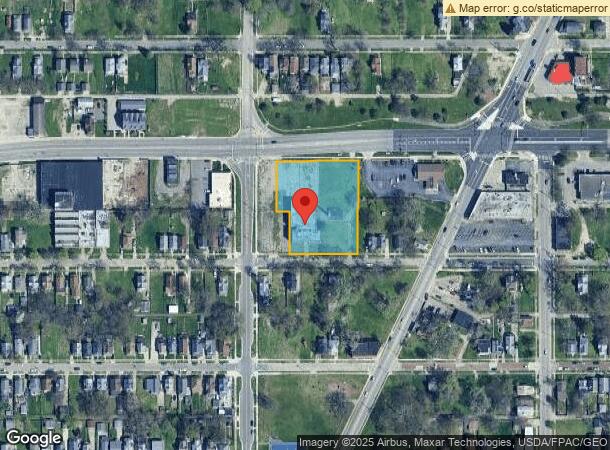  1457 Dorr St, Toledo, OH Parcel Map