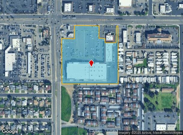 734 W Shaw Ave, Clovis, CA Parcel Map