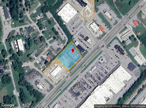 2212 Jacksboro Pike, La Follette, TN Parcel Map