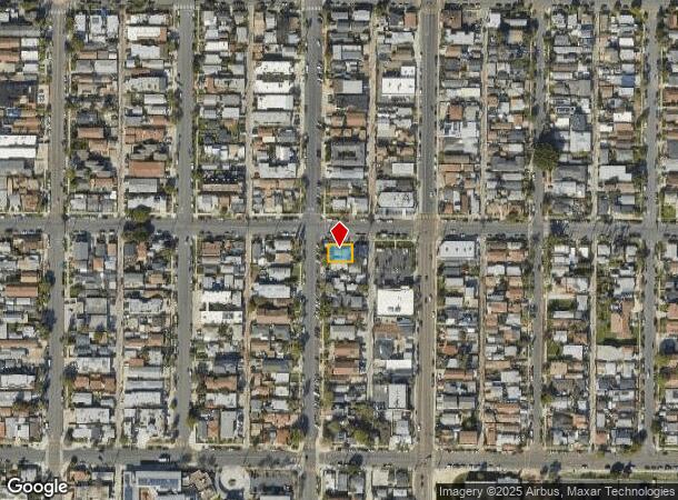  4311 Dwight St, San Diego, CA Parcel Map