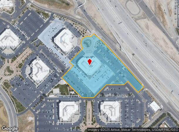  3301 N Thanksgiving Way, Lehi, UT Parcel Map