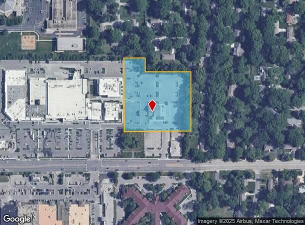  3510 W 95Th St, Leawood, KS Parcel Map
