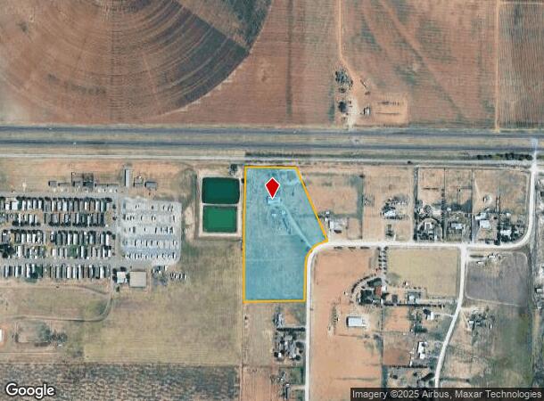 120 W Crestview Rd, Levelland, TX Parcel Map