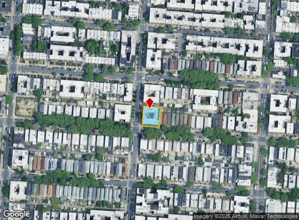 1587 Carroll St, Brooklyn, NY Parcel Map