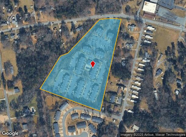 2993 Poplar Tent Rd, Concord, NC Parcel Map