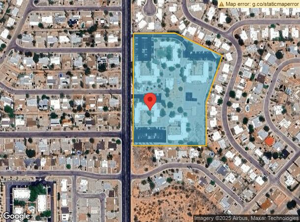  1125 N 7Th St, Sierra Vista, AZ Parcel Map