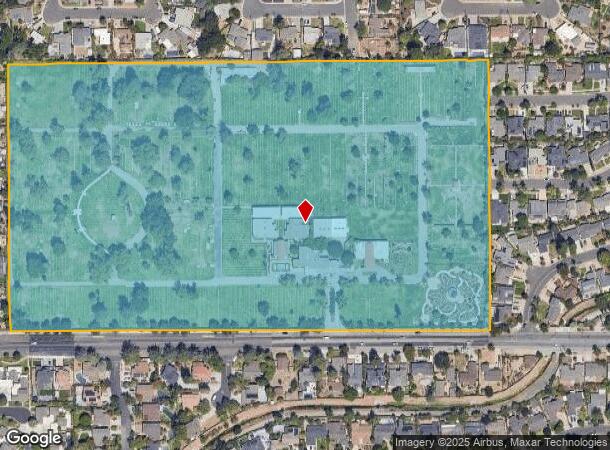  2255 Los Gatos Almaden Rd, San Jose, CA Parcel Map