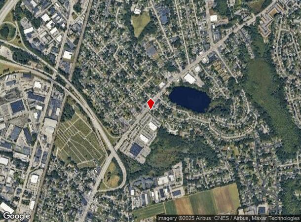  1292 Post Rd, Warwick, RI Parcel Map