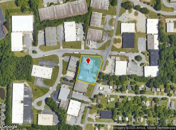  921 Baker Rd, High Point, NC Parcel Map