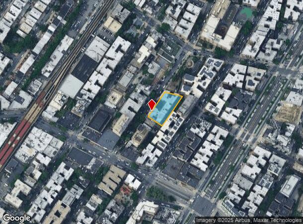  2078 Morris Ave, Bronx, NY Parcel Map