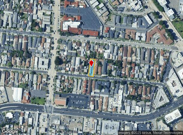  3535 Los Flores Blvd, Lynwood, CA Parcel Map